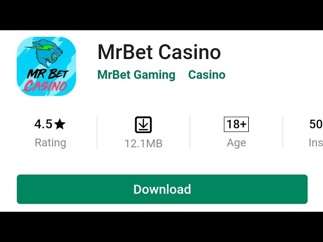 Screenshot of fake Mr Beast Casino App - Example of scam interface